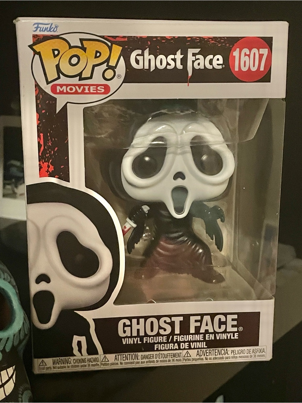 Authentic Funko Pop! Movies Ghost Face #1607 - White & Black